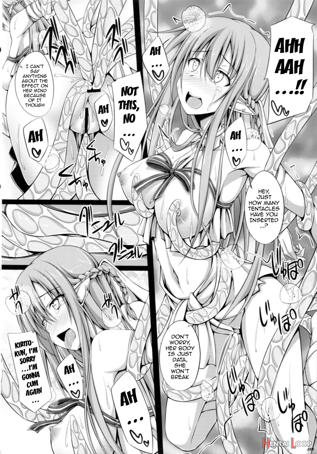 Slave Asuna Online 2 page 13