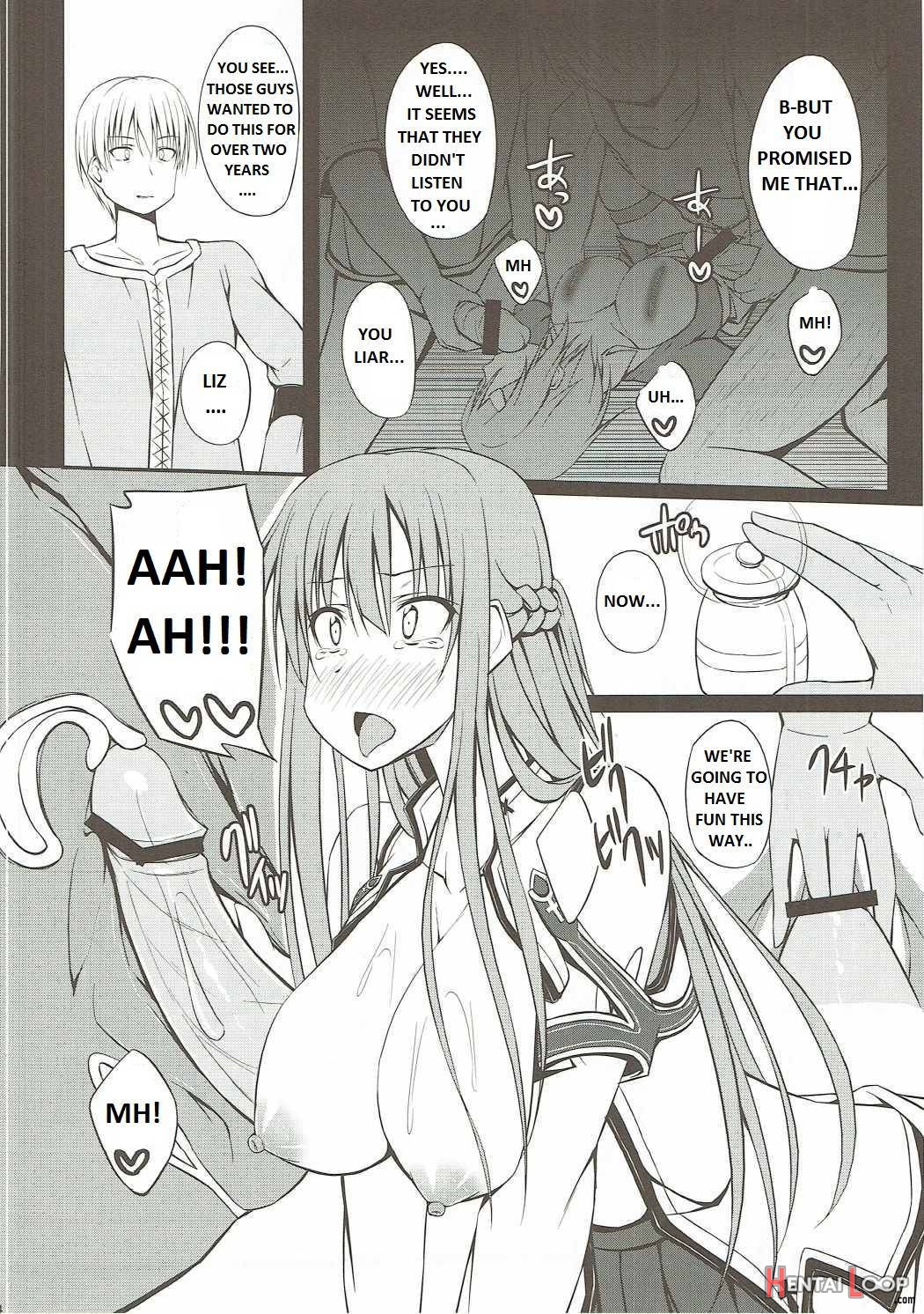 Slave Asuna Online page 13