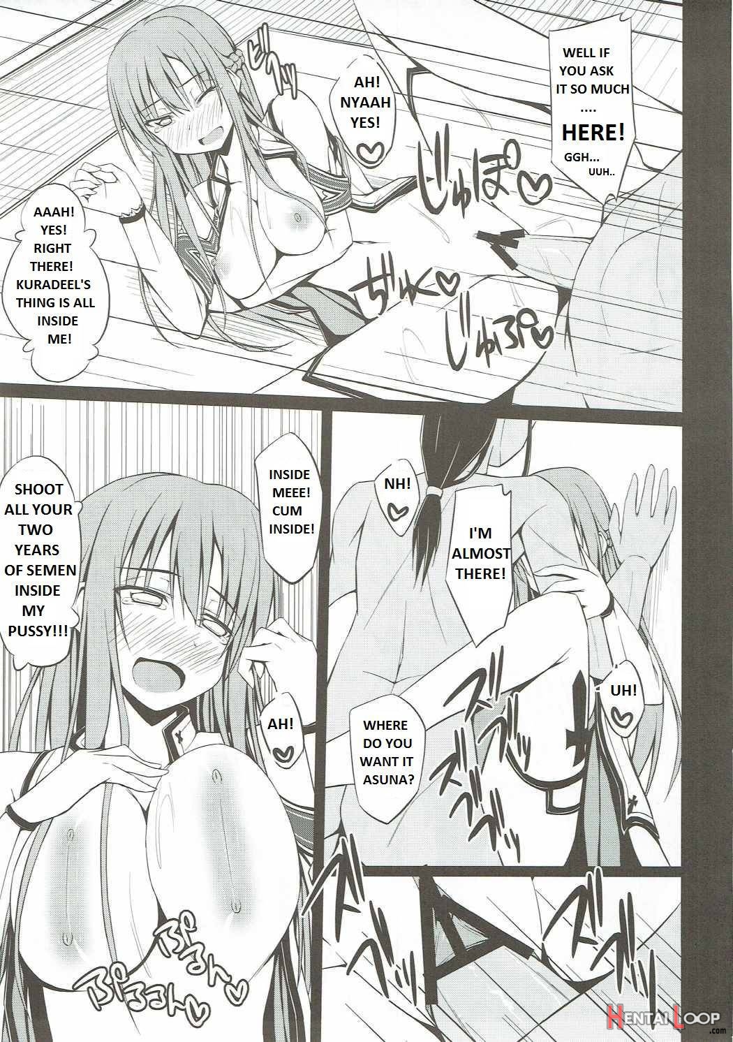 Slave Asuna Online page 16