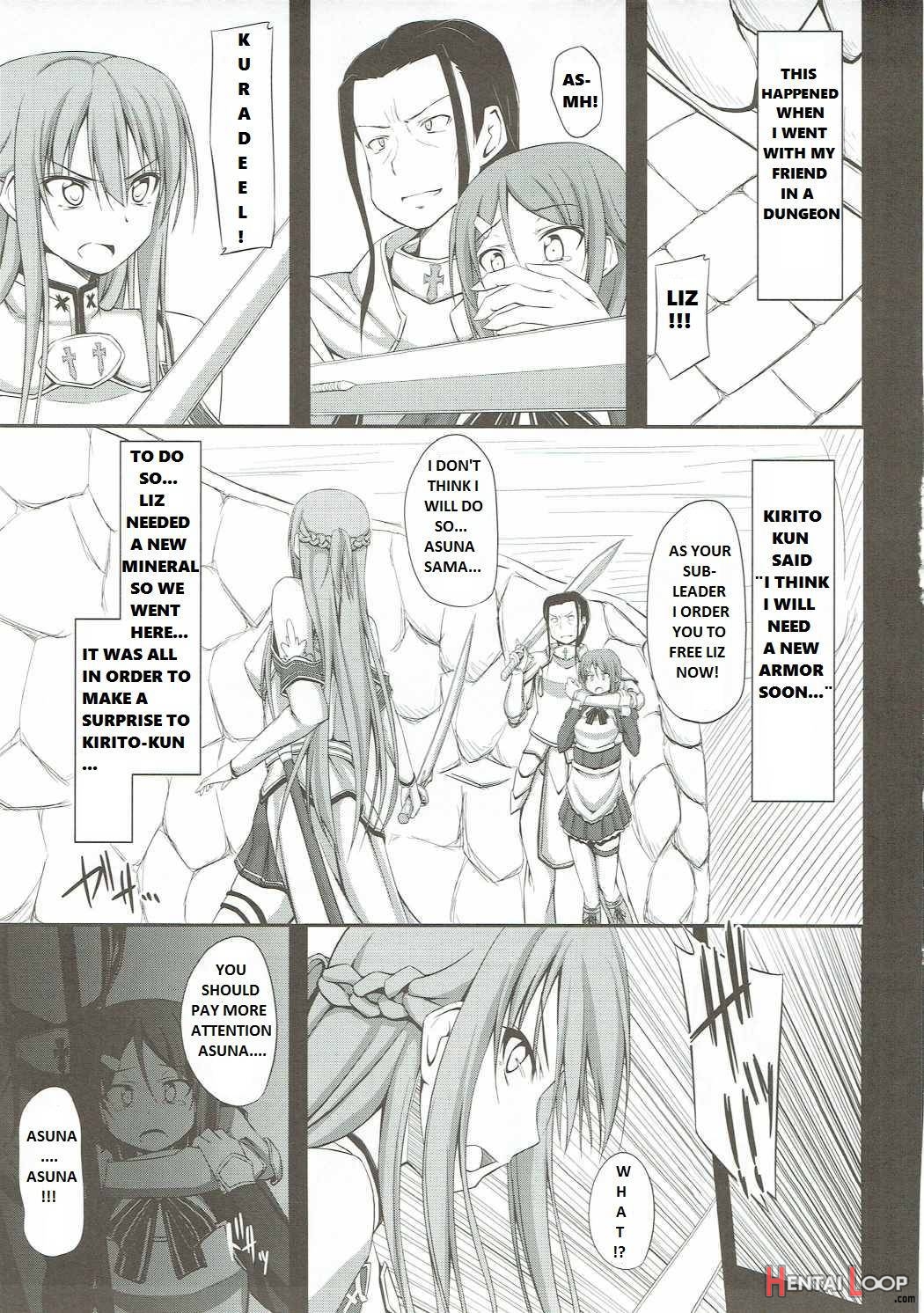 Slave Asuna Online page 2