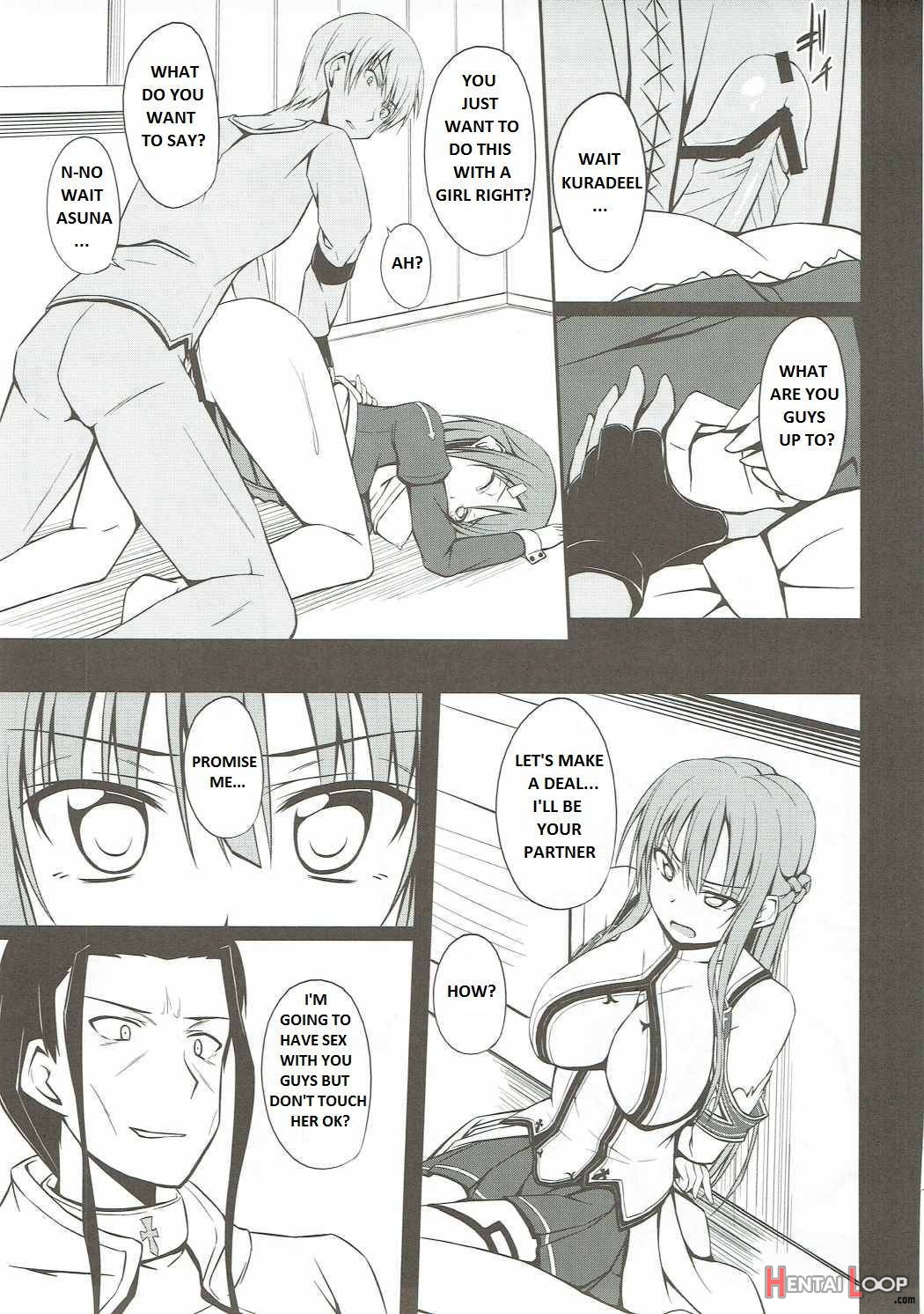 Slave Asuna Online page 6