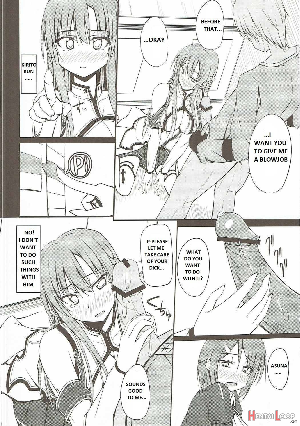 Slave Asuna Online page 7