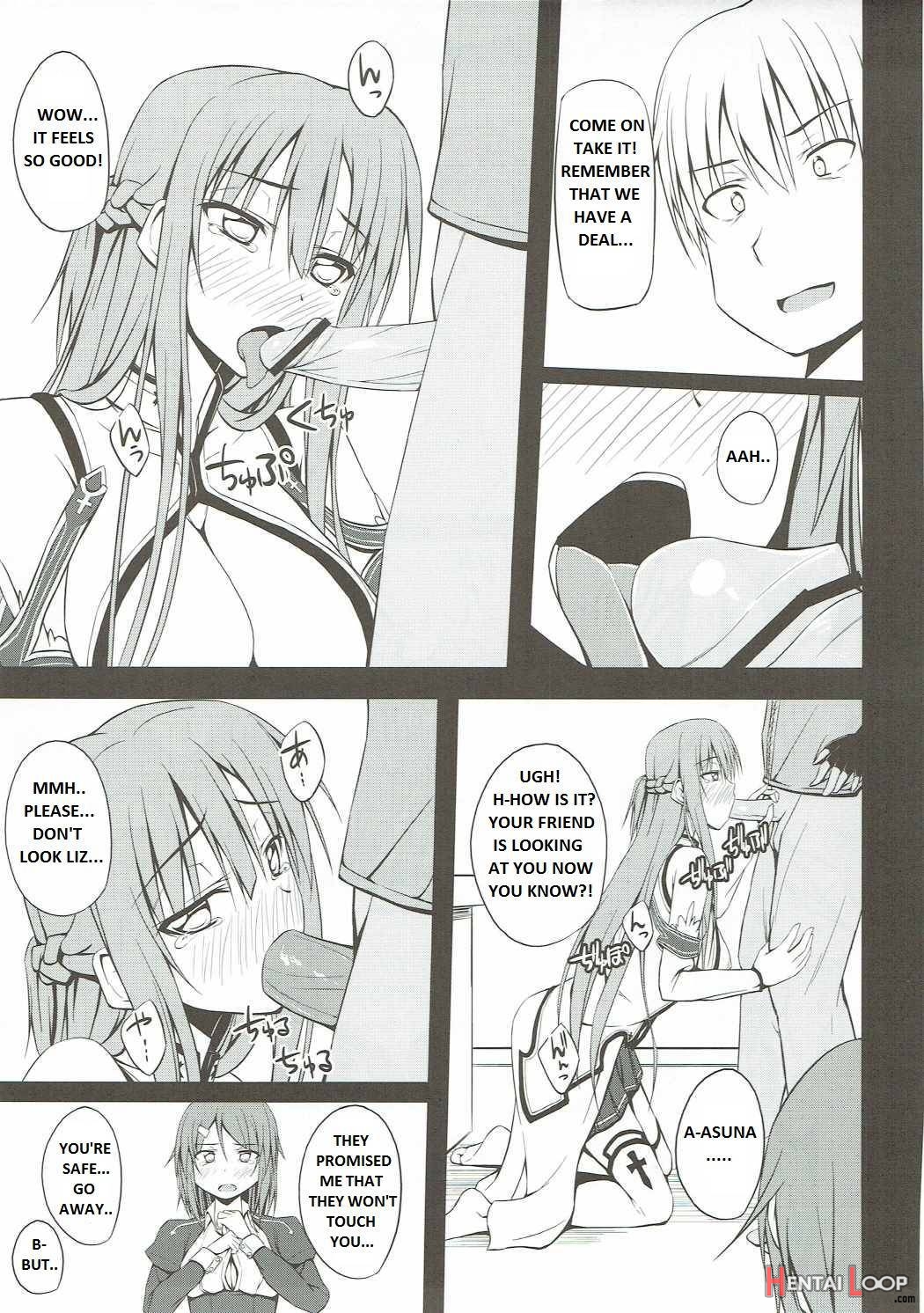 Slave Asuna Online page 8