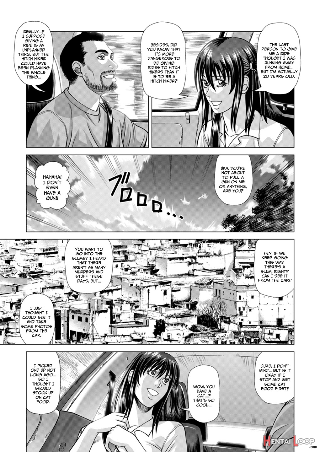 Slum-gai Ni Tsurete Ikareta Watashi ~hitchhike De Rinkan Jigoku~ page 4