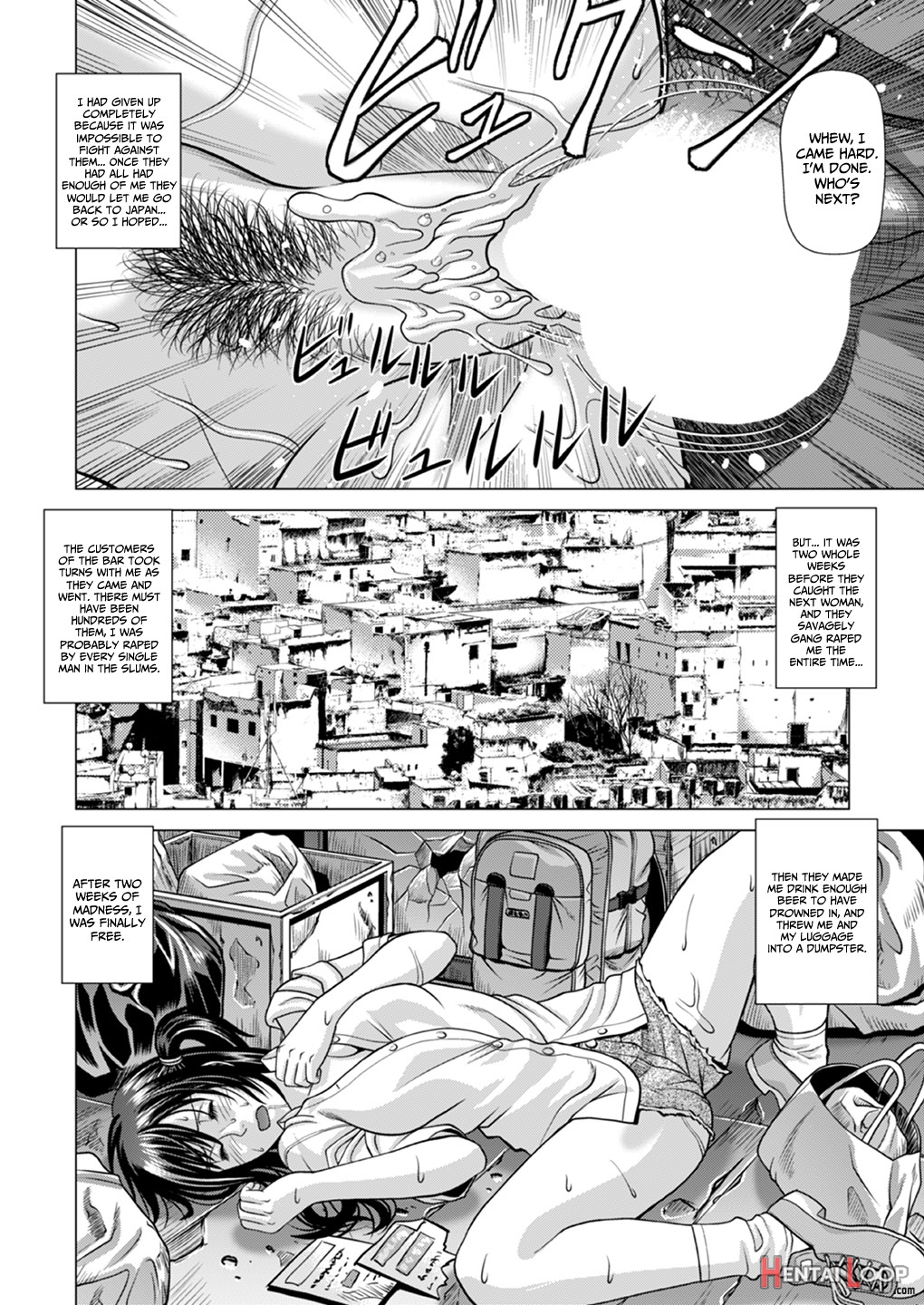 Slum-gai Ni Tsurete Ikareta Watashi ~hitchhike De Rinkan Jigoku~ page 45