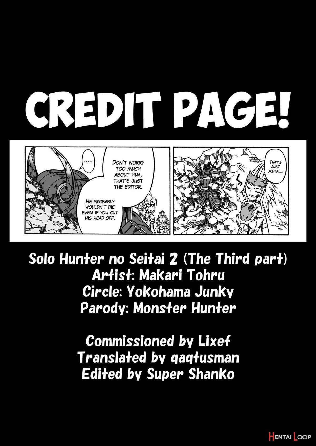 Solo Hunter No Seitai 2 The Third Part page 49
