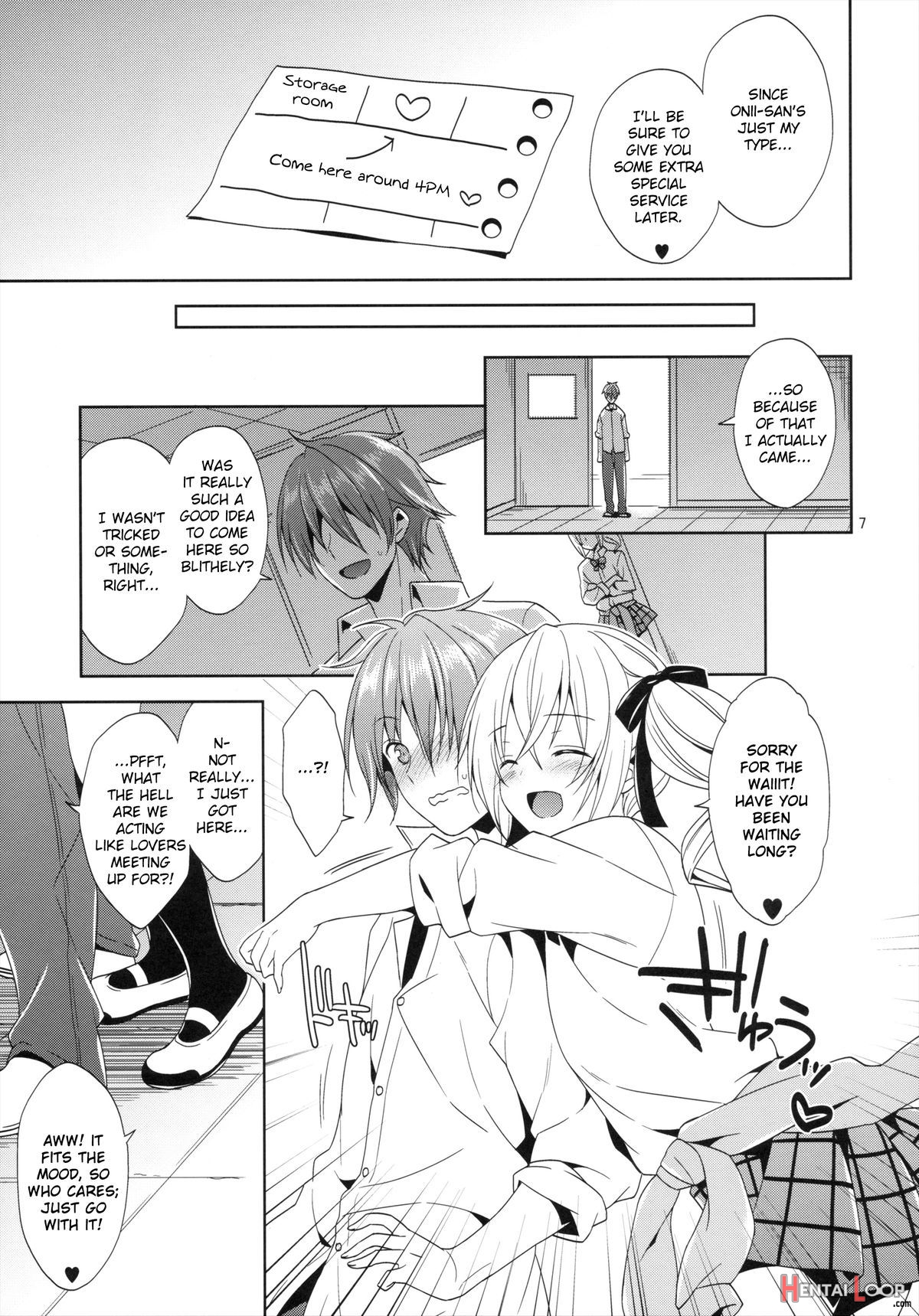 Sono Gakusai, Inran Otokonoko Kyakuhiki Chuui! page 7