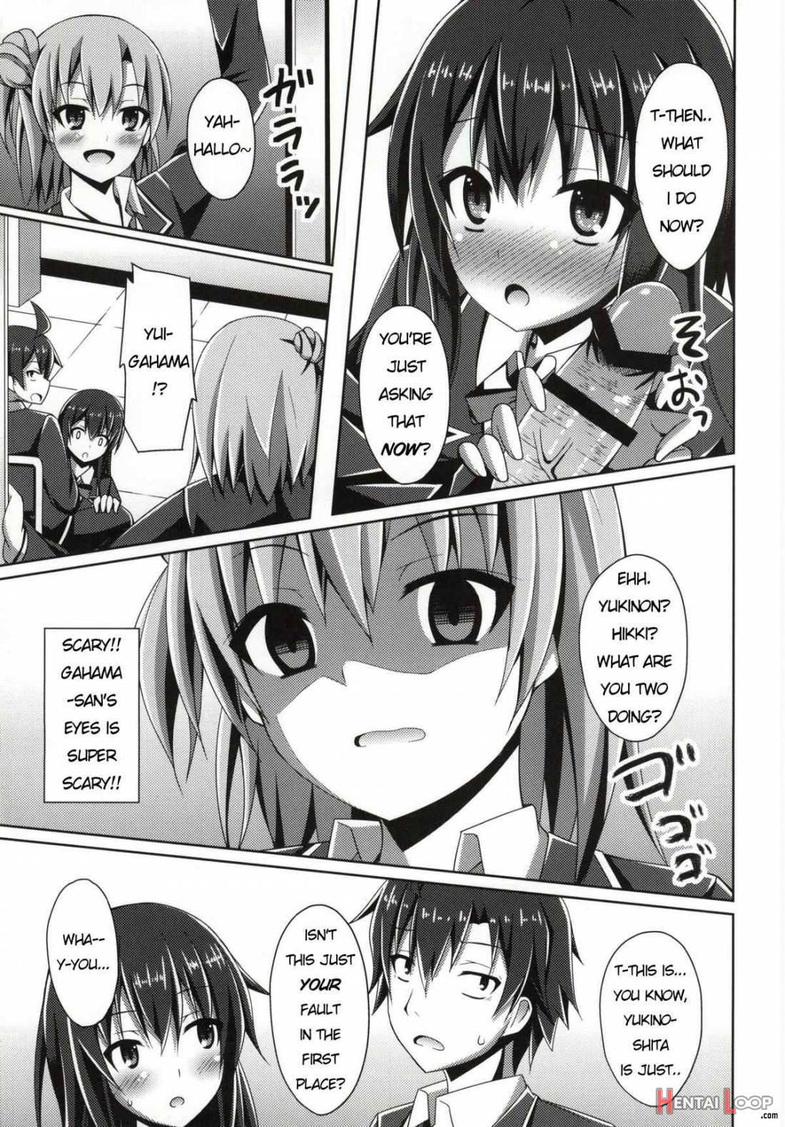 Soredemo Hikigaya Hachiman Wa Rea-juu Kara Wa Hodo Tooi page 4