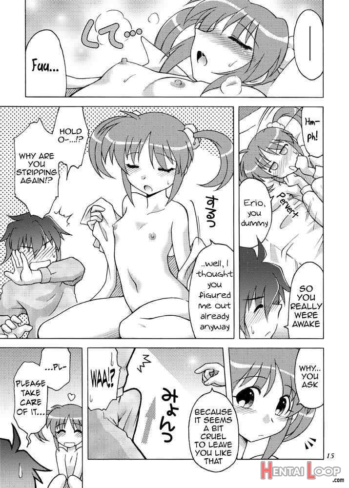Sotto, Oyasumi Nanoha-san page 14