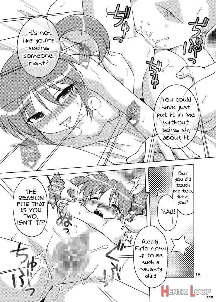 Sotto, Oyasumi Nanoha-san page 18