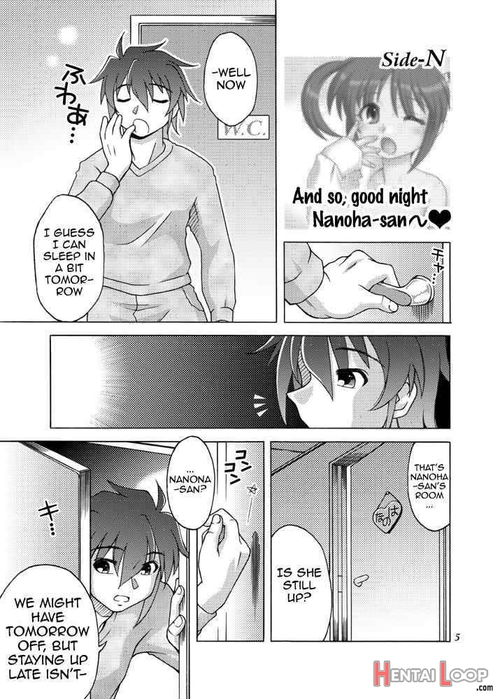 Sotto, Oyasumi Nanoha-san page 4