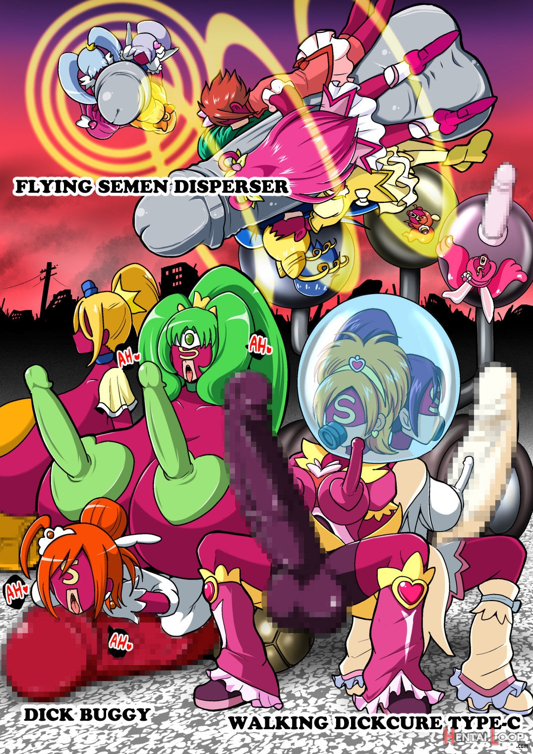 Space Invaders☆dickcure Full Color page 23