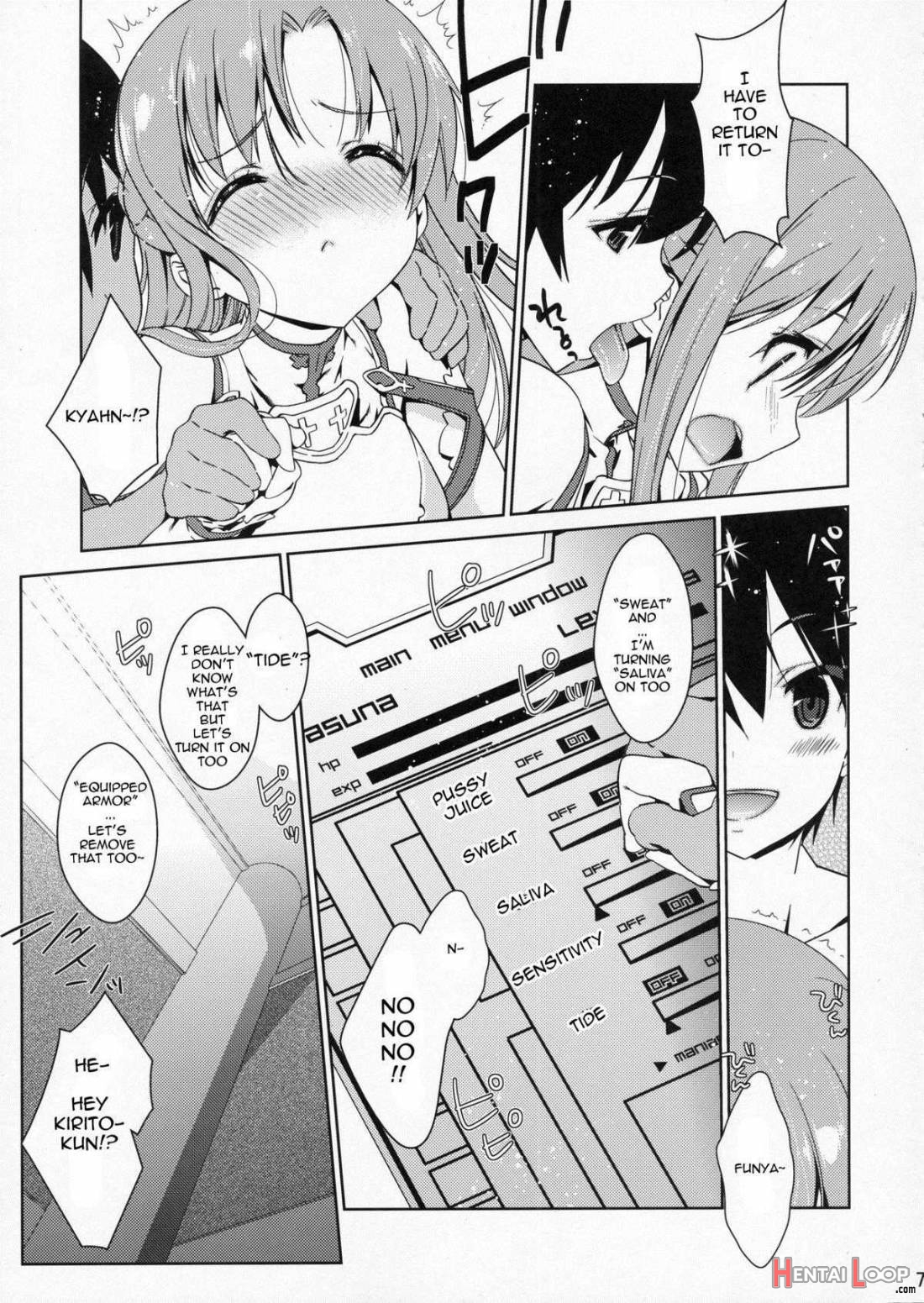 Special Asuna Online page 4