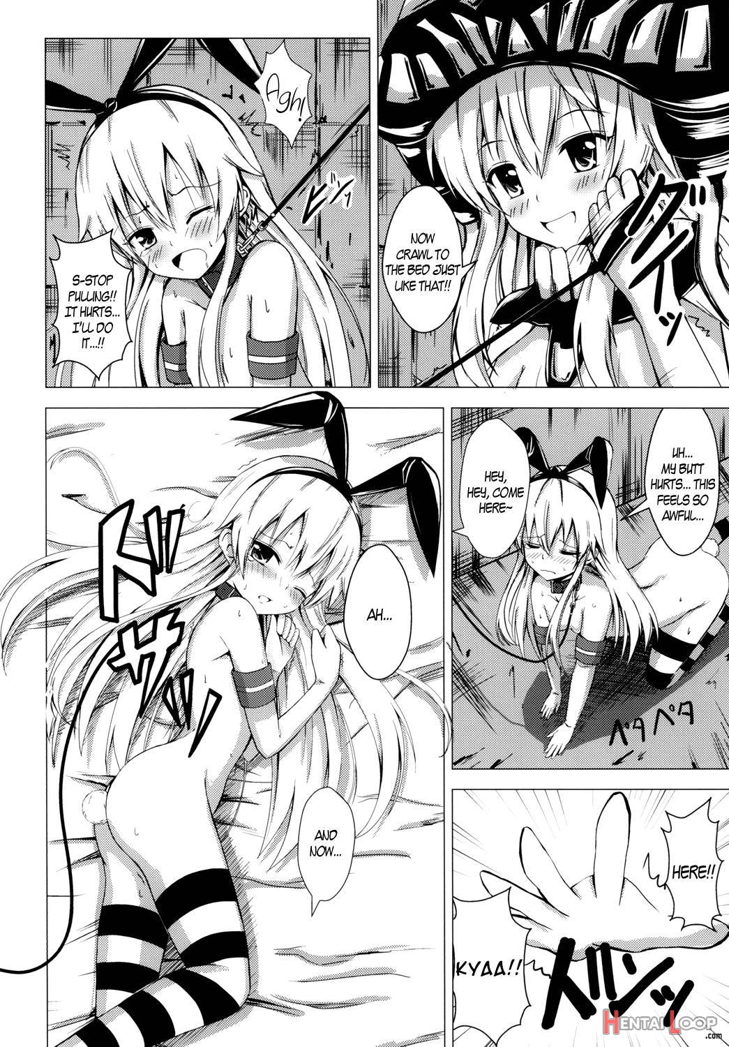 Standard Carrier Wo-class Shimakaze’s Yuri Slave Training 1 page 15