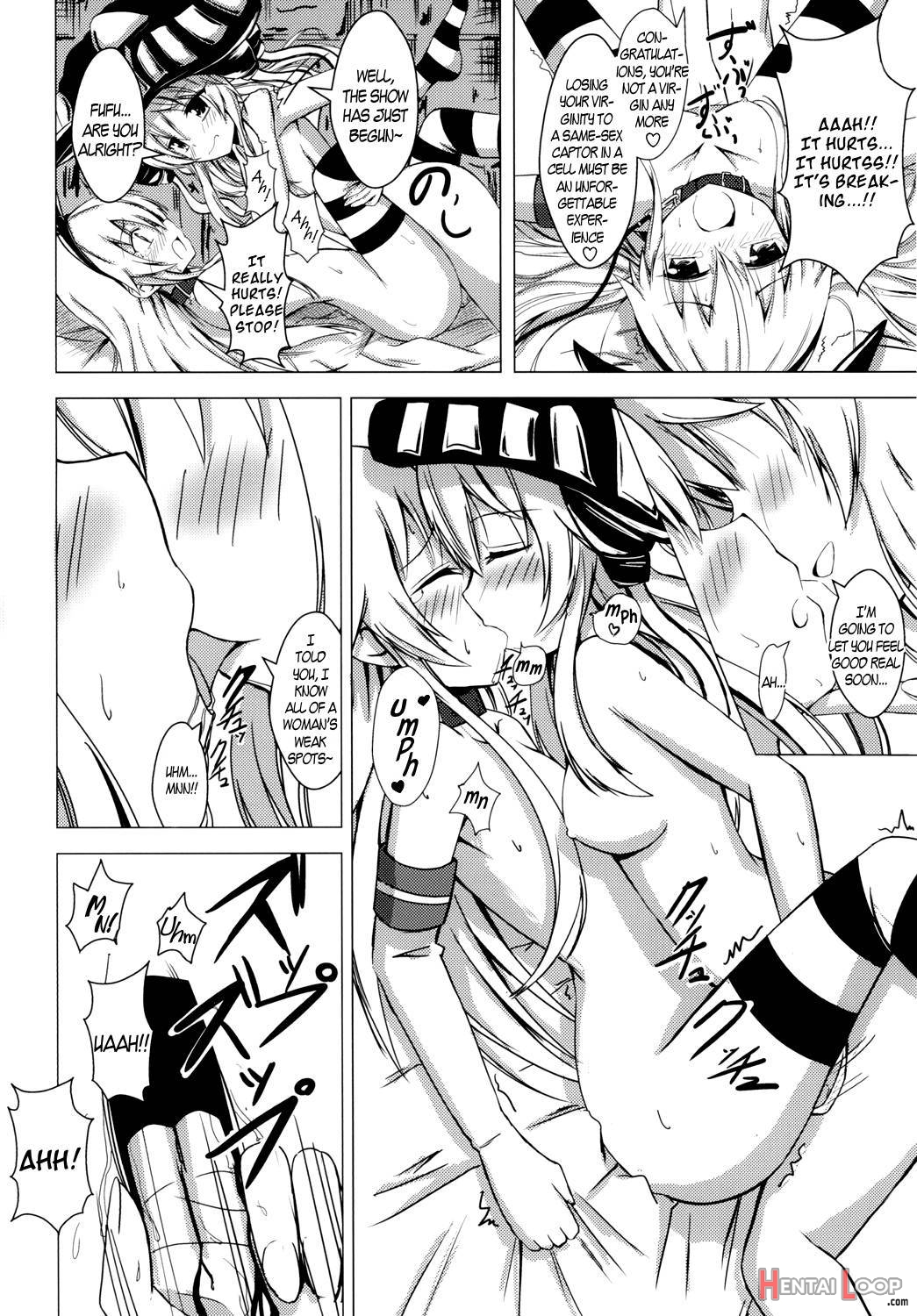 Standard Carrier Wo-class Shimakaze’s Yuri Slave Training 1 page 19