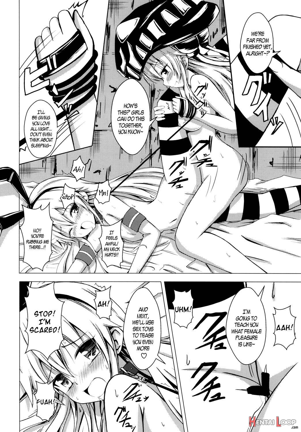 Standard Carrier Wo-class Shimakaze’s Yuri Slave Training 1 page 21