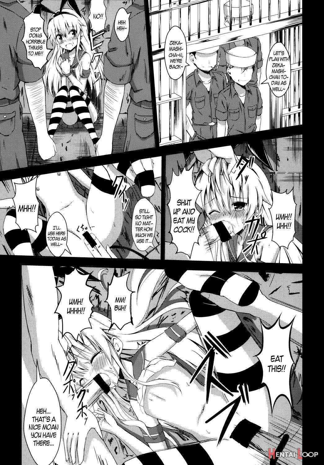 Standard Carrier Wo-class Shimakaze’s Yuri Slave Training 1 page 4