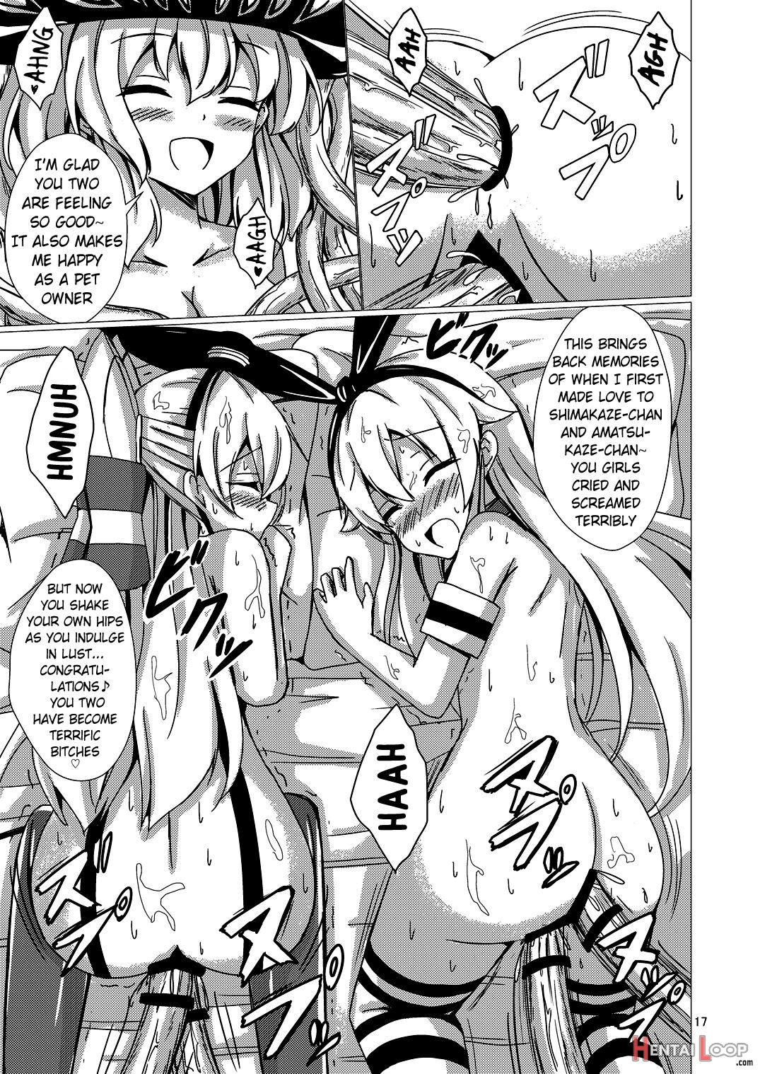 Standard Carrier Wo-class Shimakaze's Yuri Slave Training ~final Chapter~ page 18