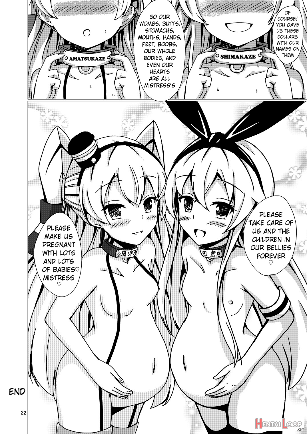 Standard Carrier Wo-class Shimakaze's Yuri Slave Training ~final Chapter~ page 23