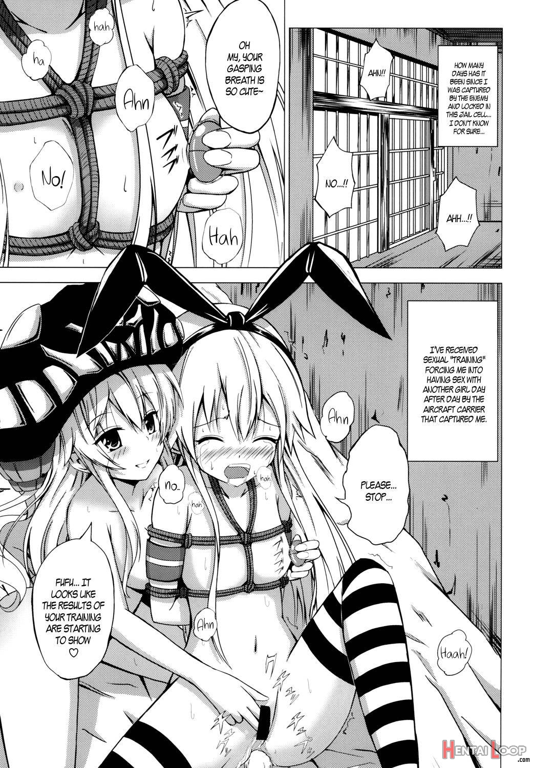 Standard Carrier Wo-class Shimakaze’s Yuri Slave Training ~pleasure Training~ page 2