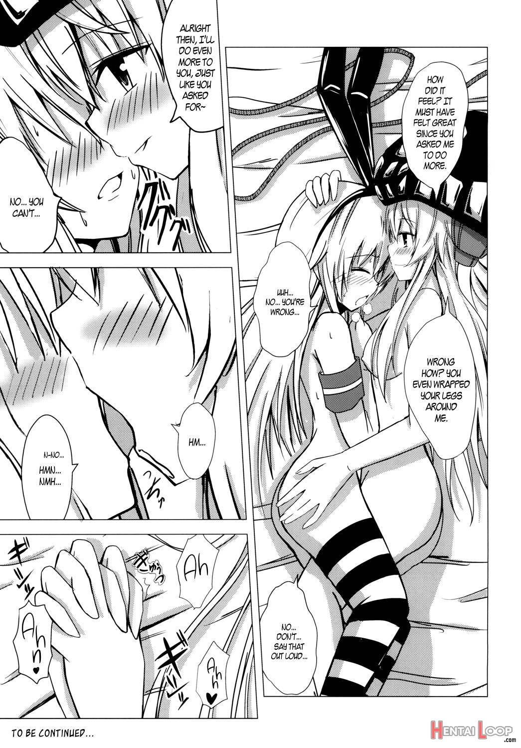 Standard Carrier Wo-class Shimakaze’s Yuri Slave Training ~pleasure Training~ page 20