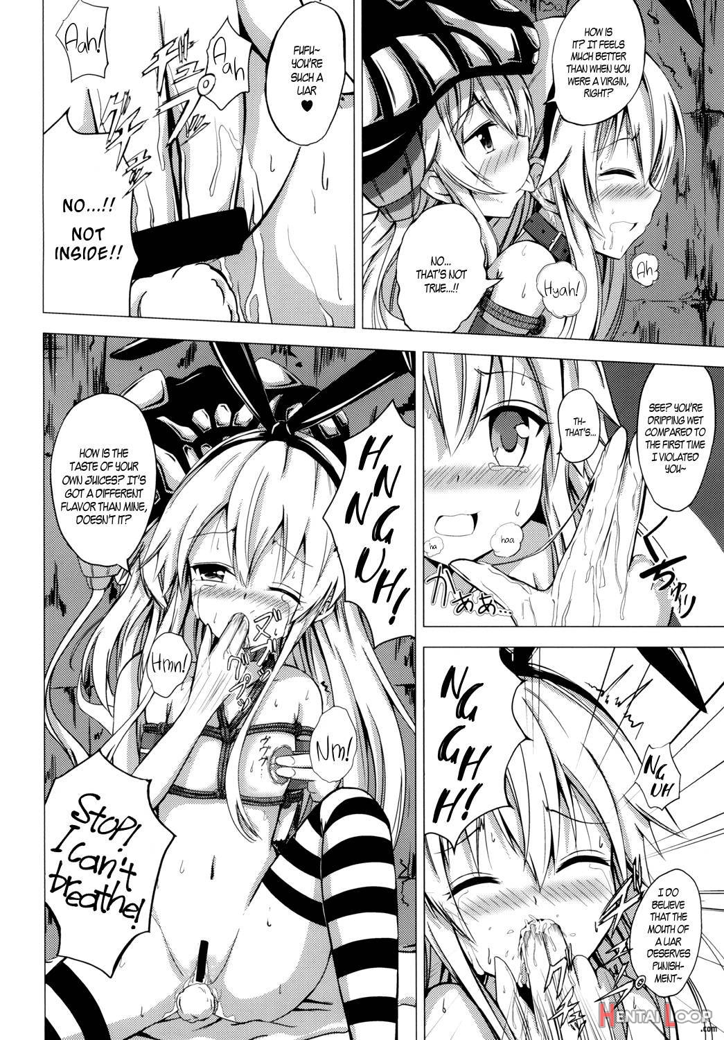 Standard Carrier Wo-class Shimakaze’s Yuri Slave Training ~pleasure Training~ page 3