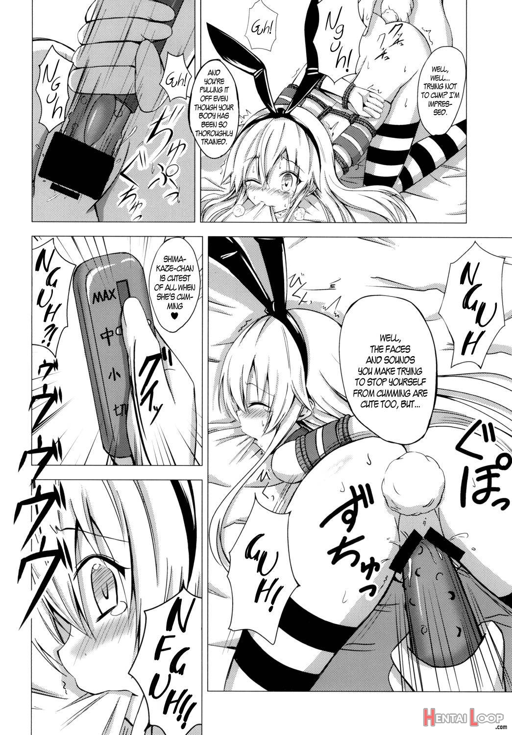 Standard Carrier Wo-class Shimakaze’s Yuri Slave Training ~pleasure Training~ page 5