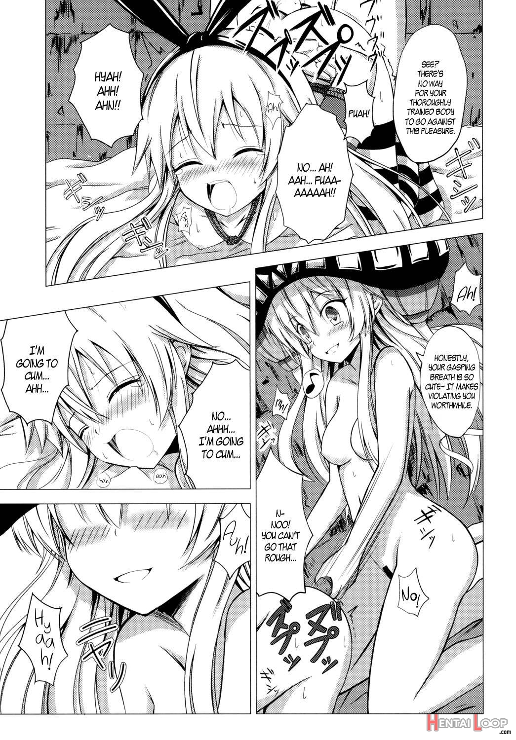 Standard Carrier Wo-class Shimakaze’s Yuri Slave Training ~pleasure Training~ page 6