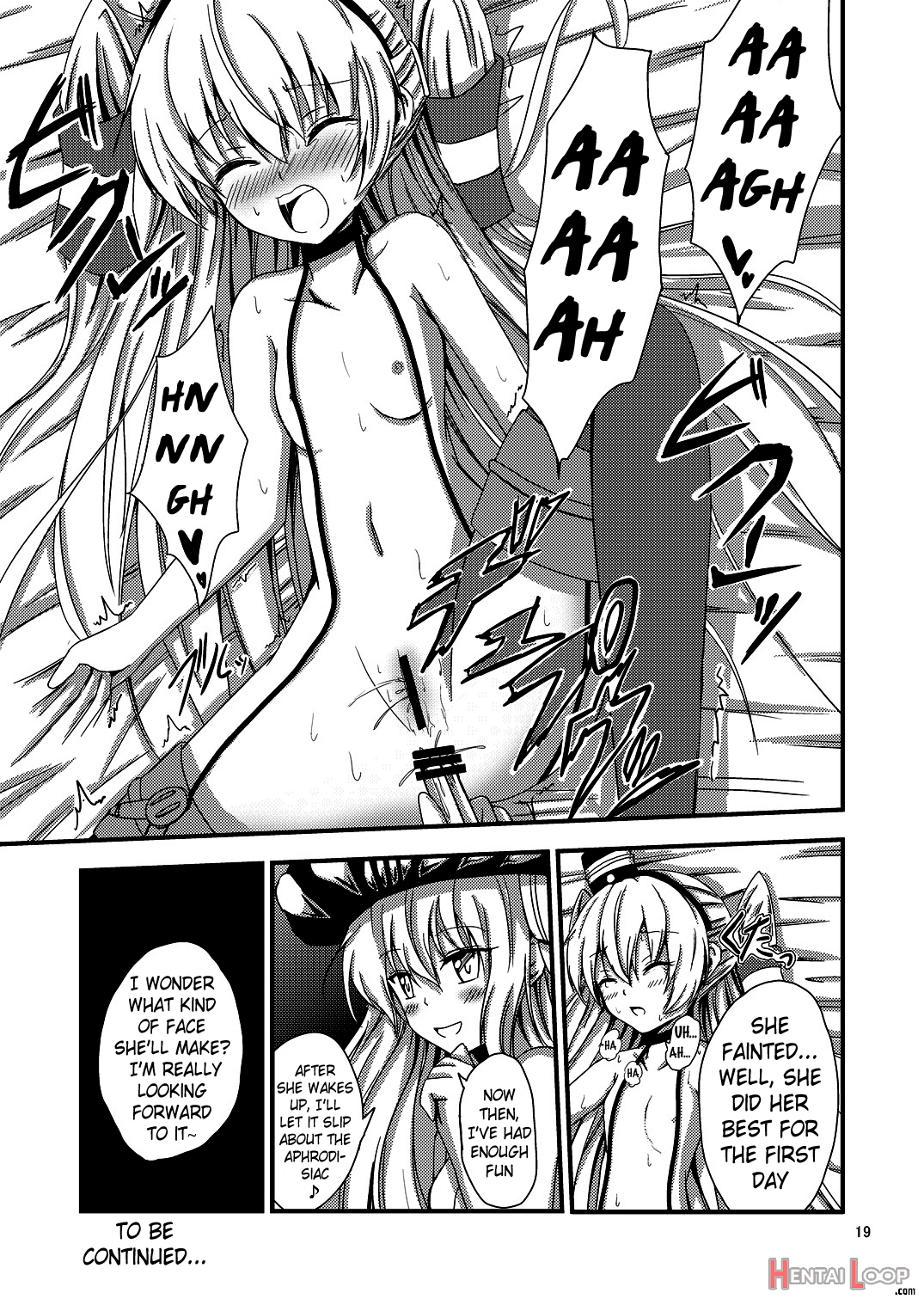 Standard Carrier Wo-class's Amatsukaze Yuri Slave Training ~ass Slave Agreement~ page 20