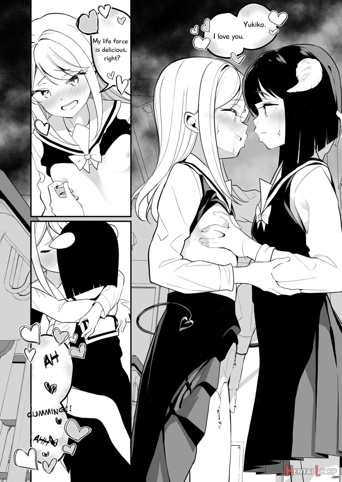 Succubus No Yuri Na Hanashi 1 And 2 page 69