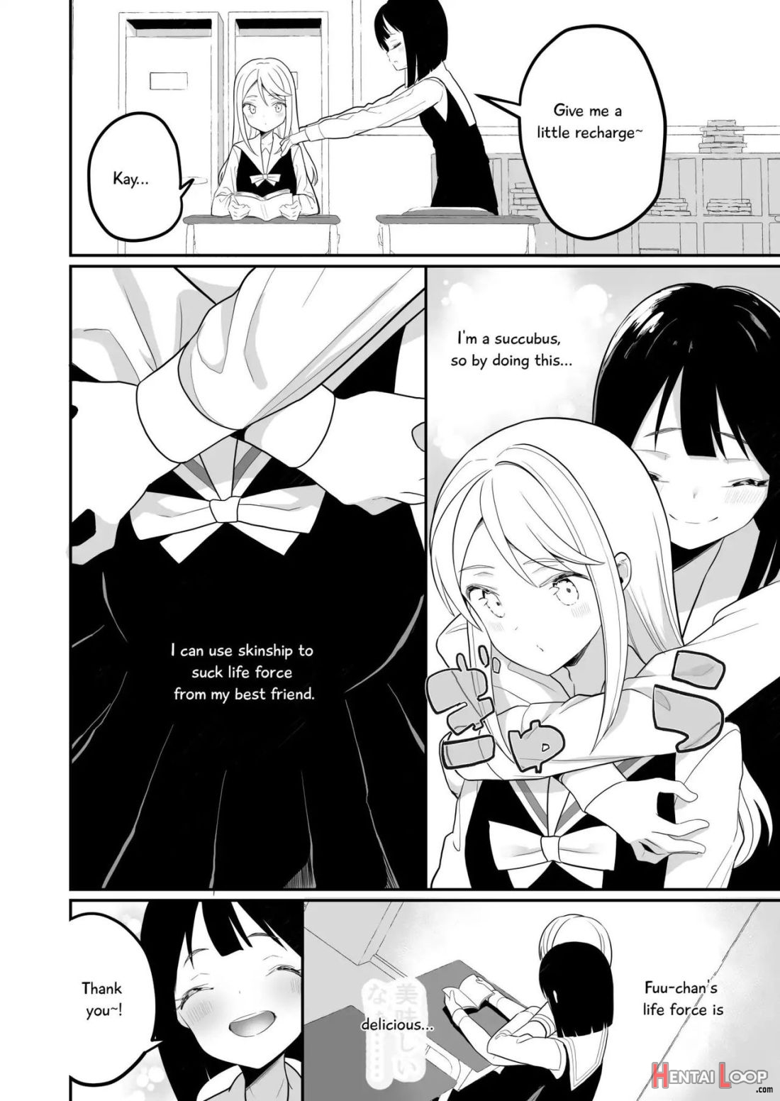 Succubus No Yuri Na Hanashi 1 And 2 page 9