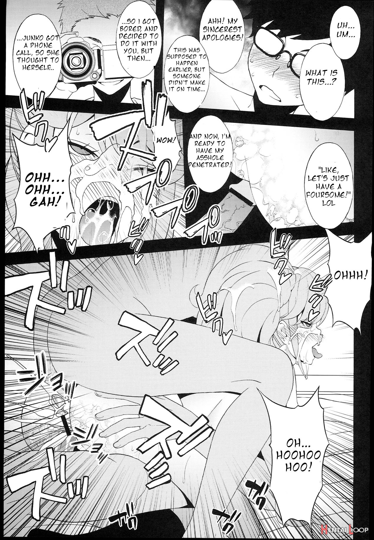 Super High School Level Penis Addiction Enoshima Junko page 10