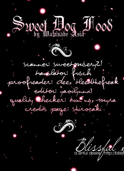 Sweet Dog Food page 1