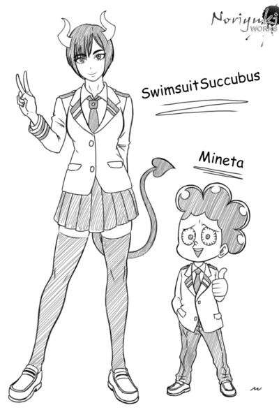 Swimsuitsuccubus X Mineta page 1
