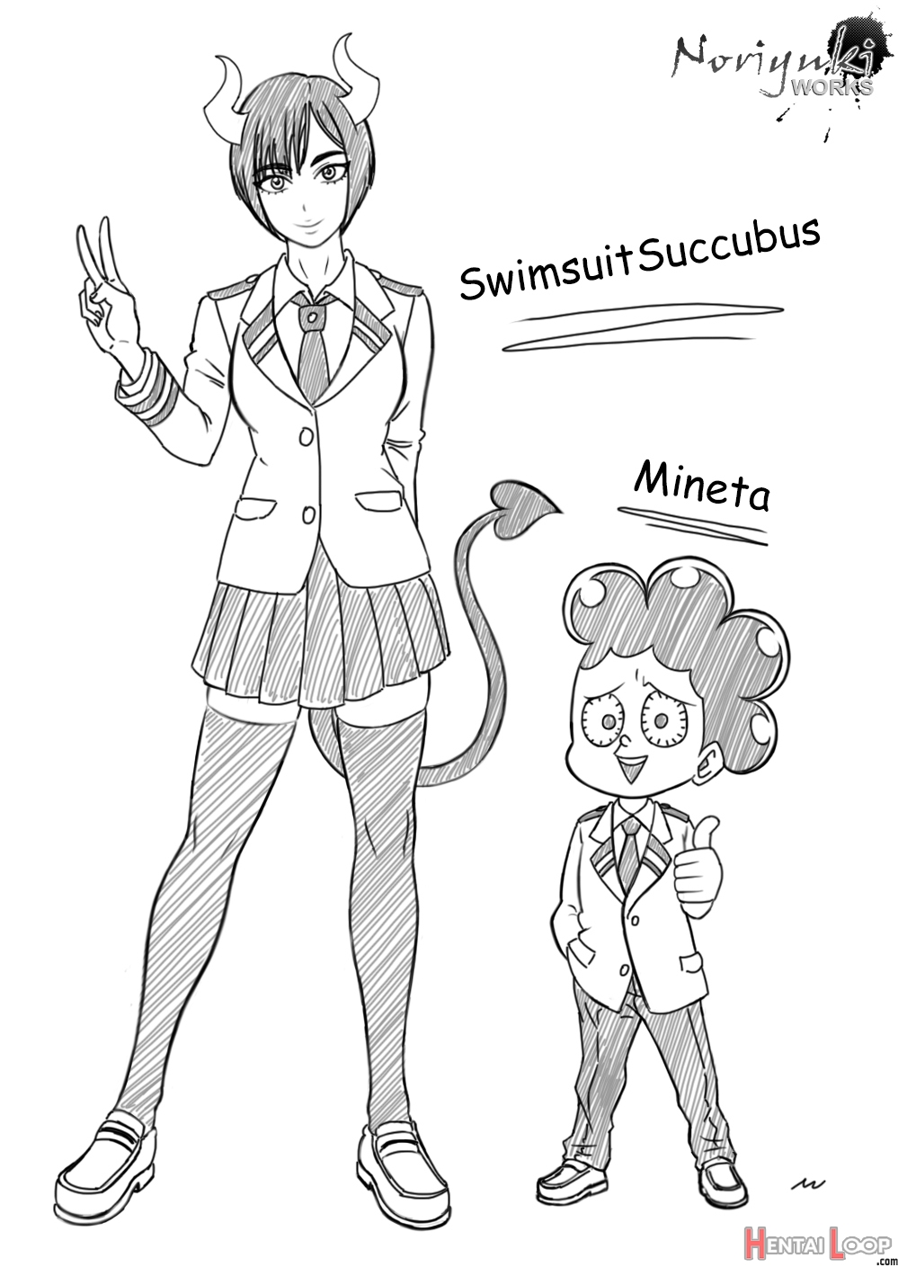 Swimsuitsuccubus X Mineta page 1