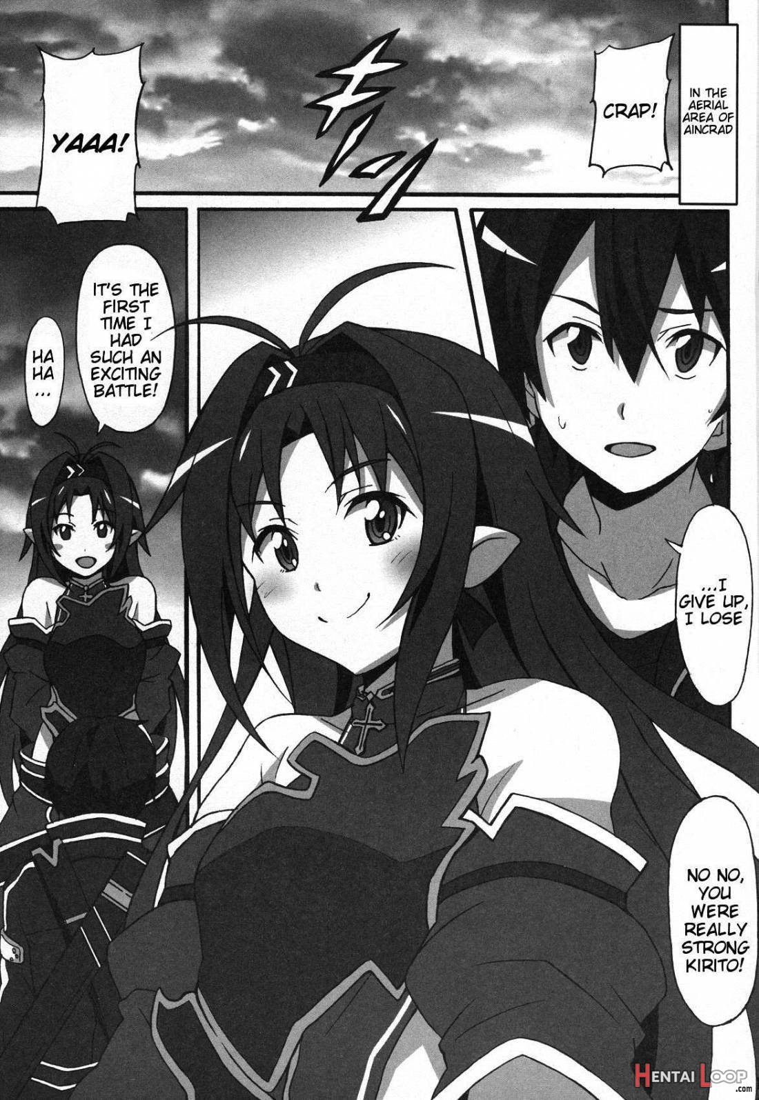 Sword Art Online Hollow Sensual 2 page 2