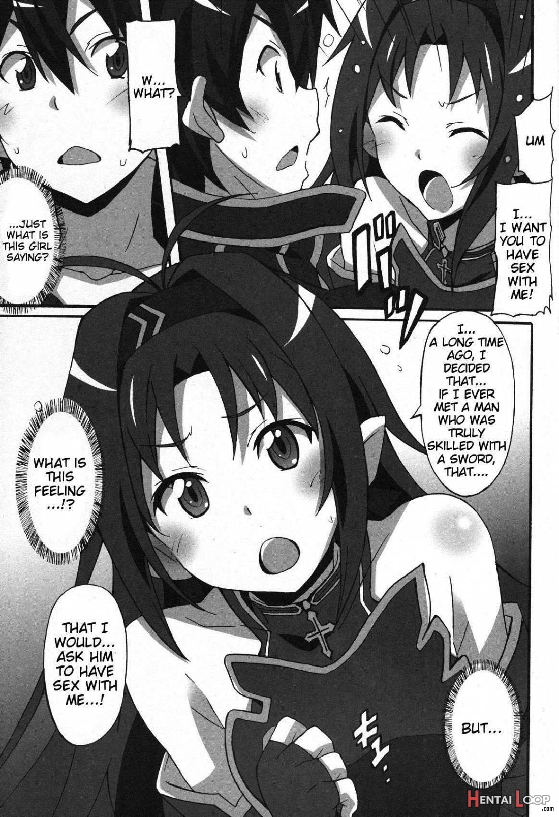 Sword Art Online Hollow Sensual 2 page 4