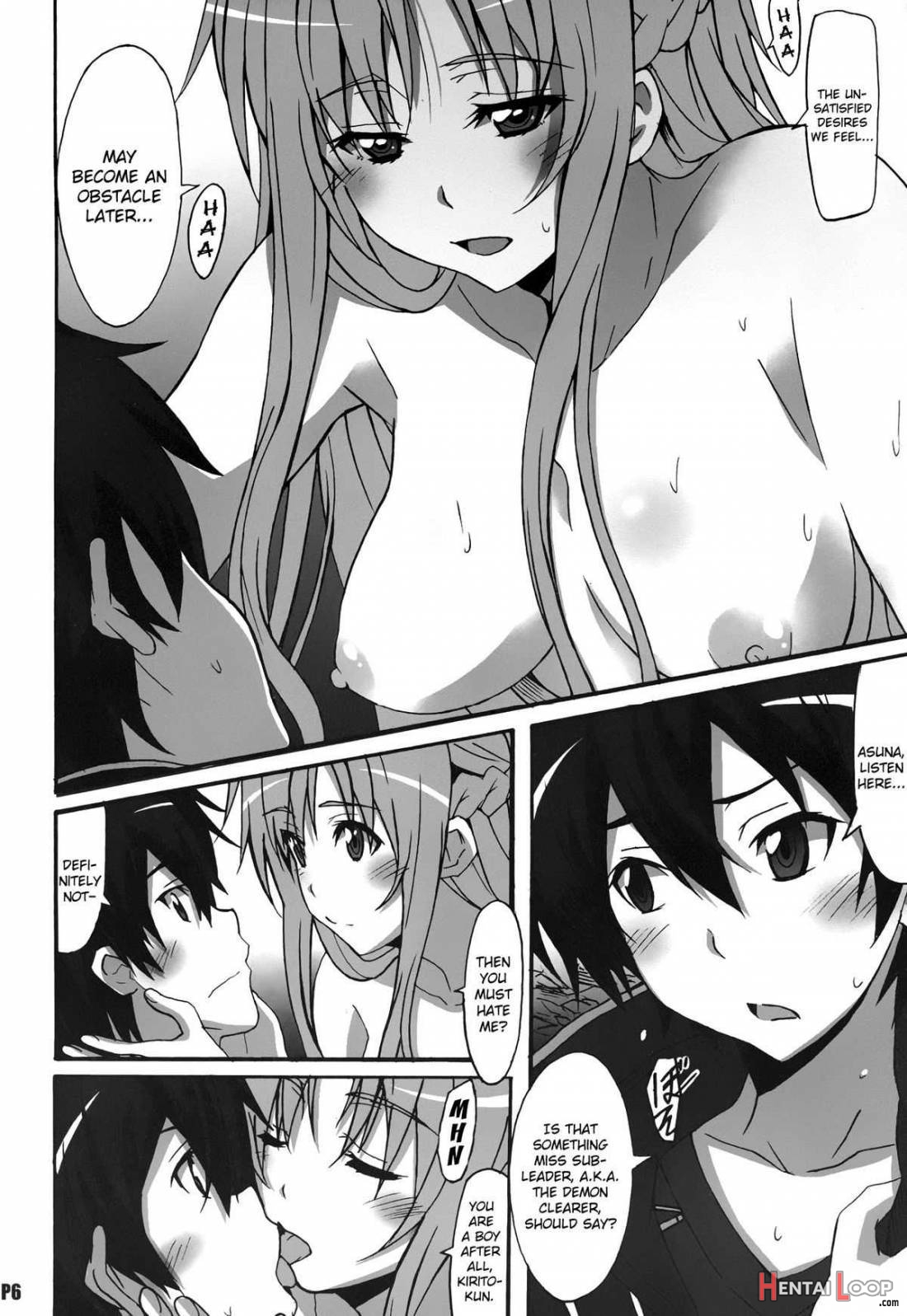 Sword Art Online Hollow Sensual page 5
