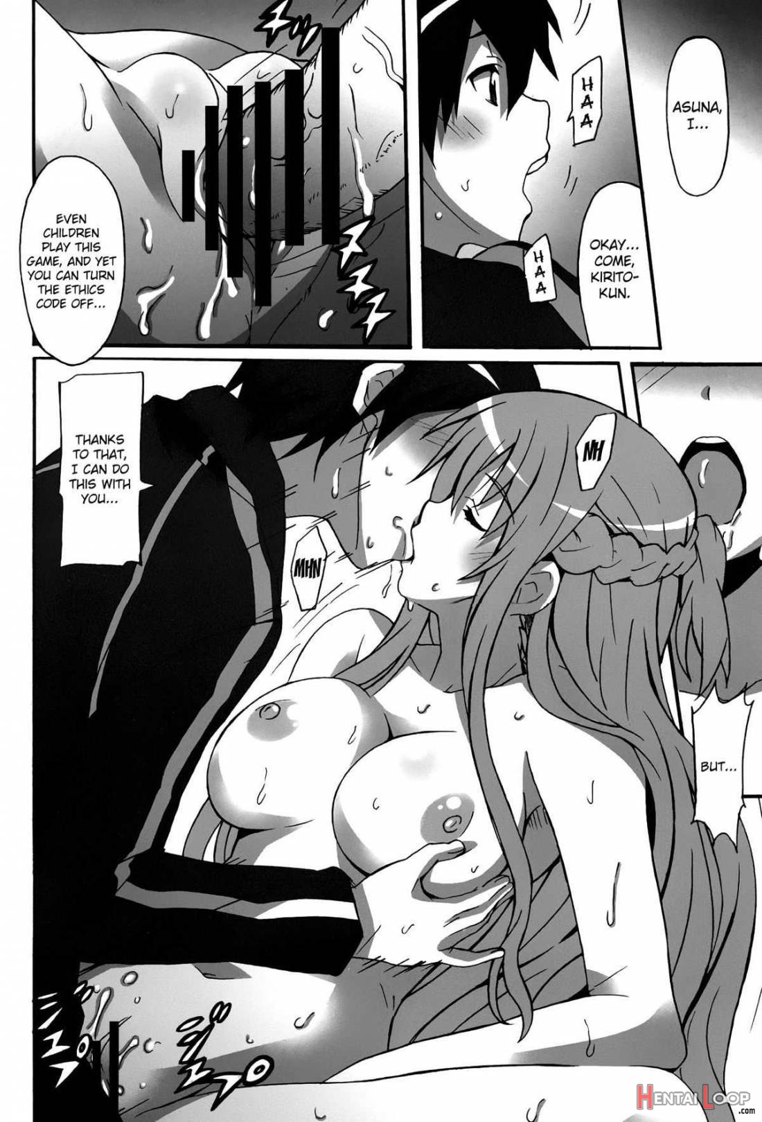 Sword Art Online Hollow Sensual page 9