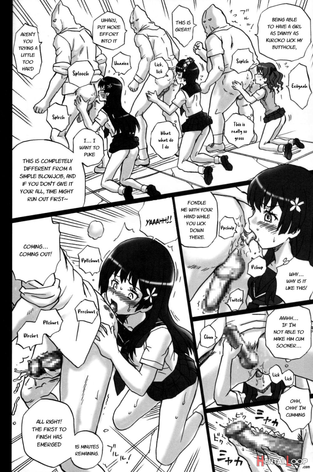 Tail-man Railgun 4girls Book page 17