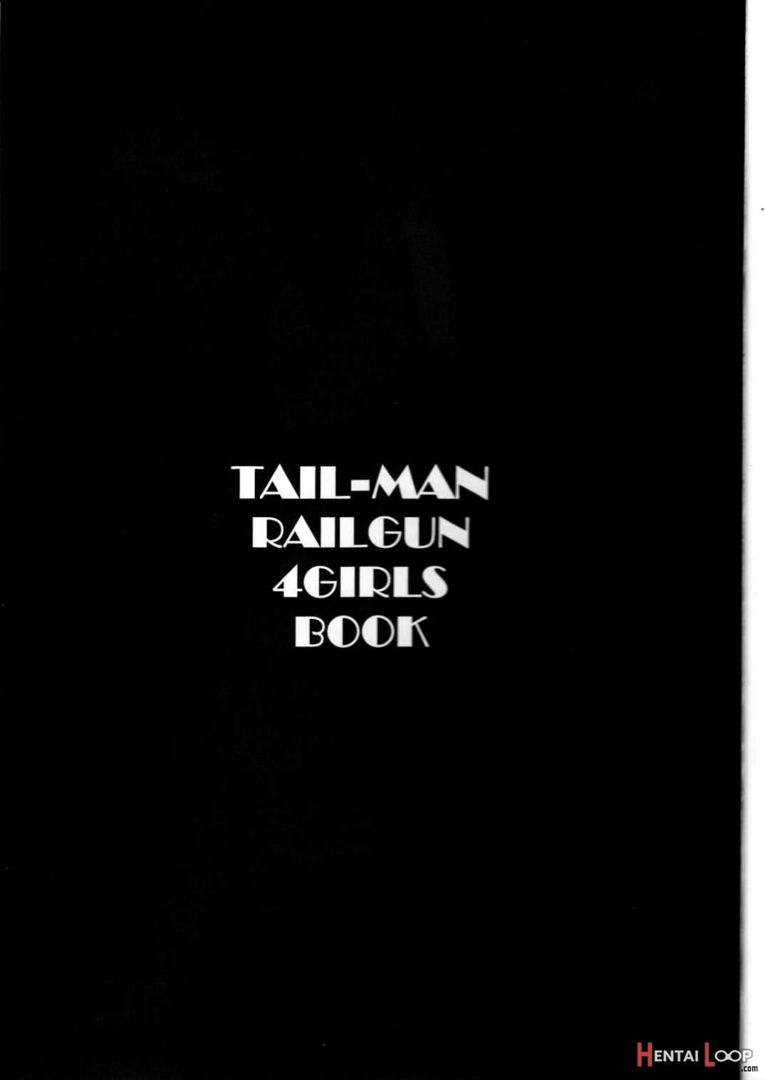 Tail-man Railgun 4girls Book page 2