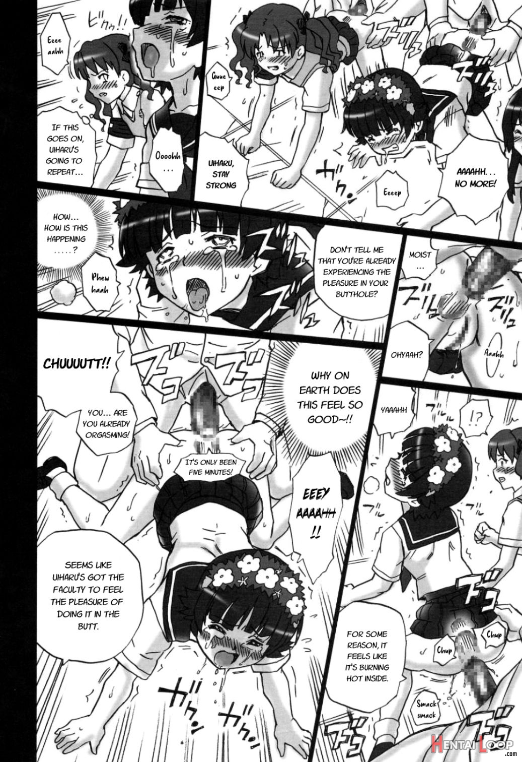 Tail-man Railgun 4girls Book page 21