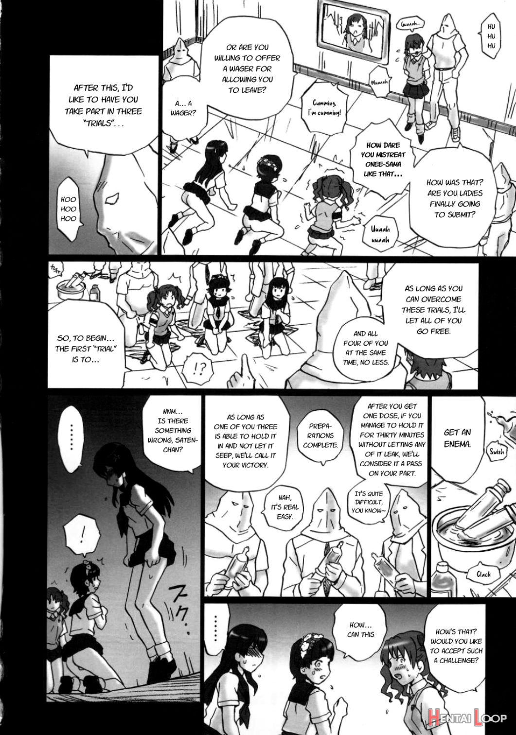 Tail-man Railgun 4girls Book page 9