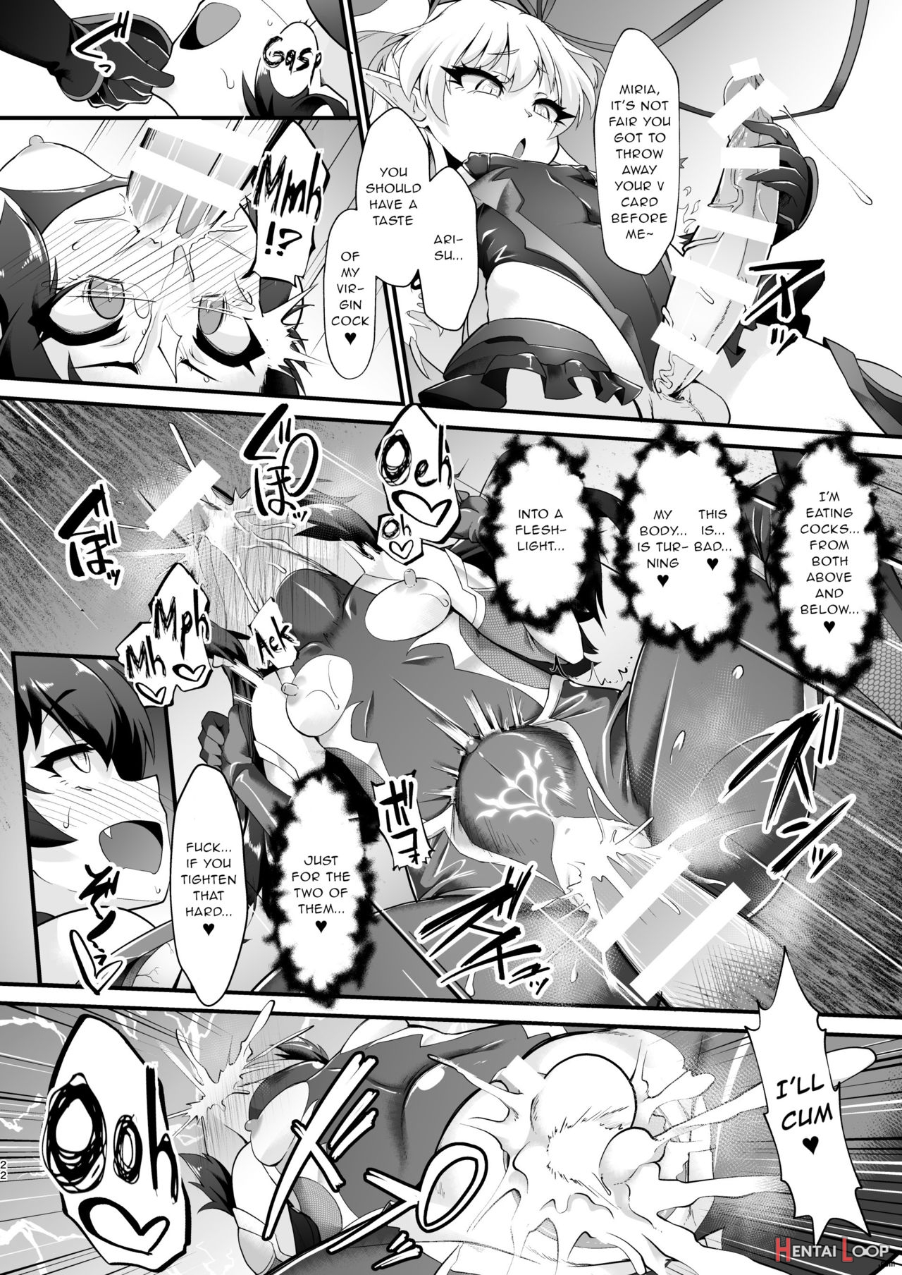 Taimanin Arisu page 22