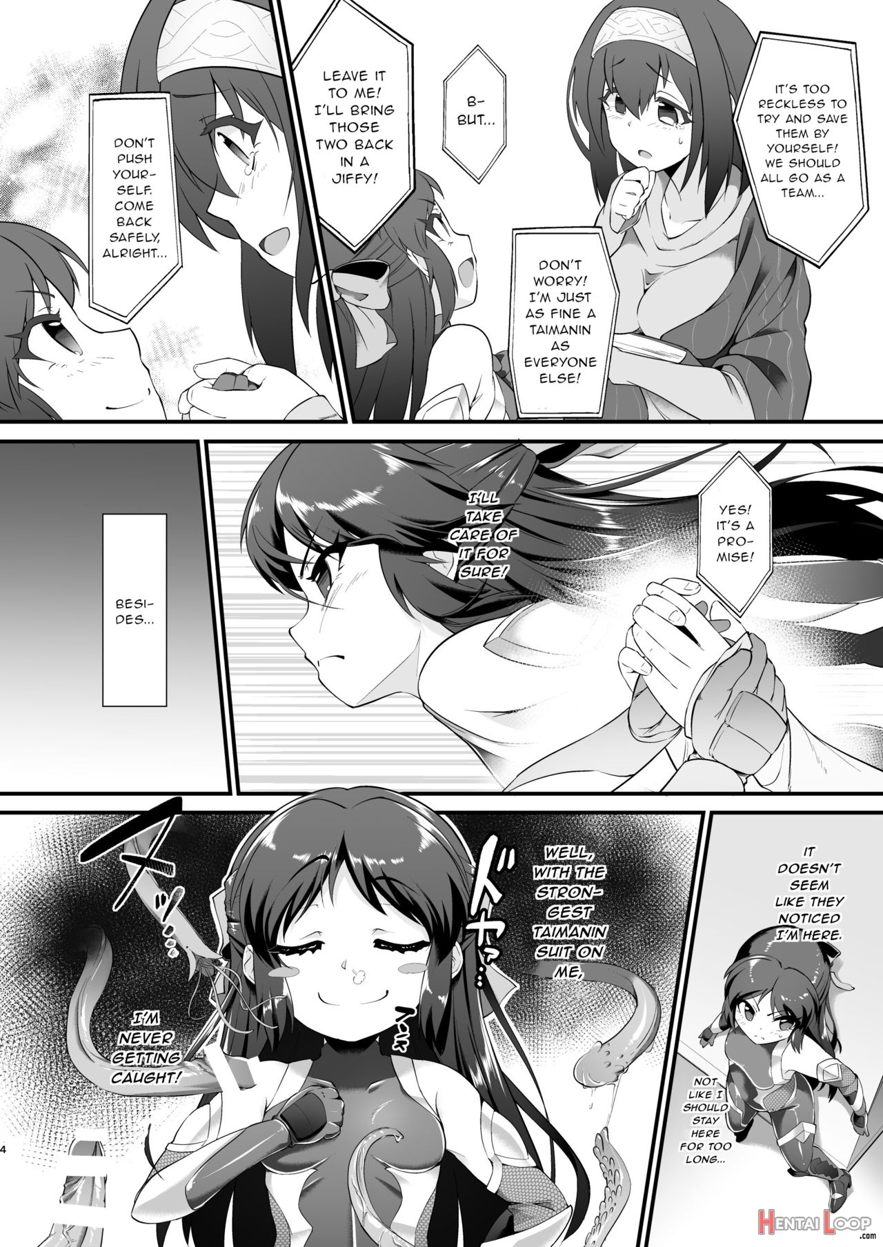 Taimanin Arisu page 4