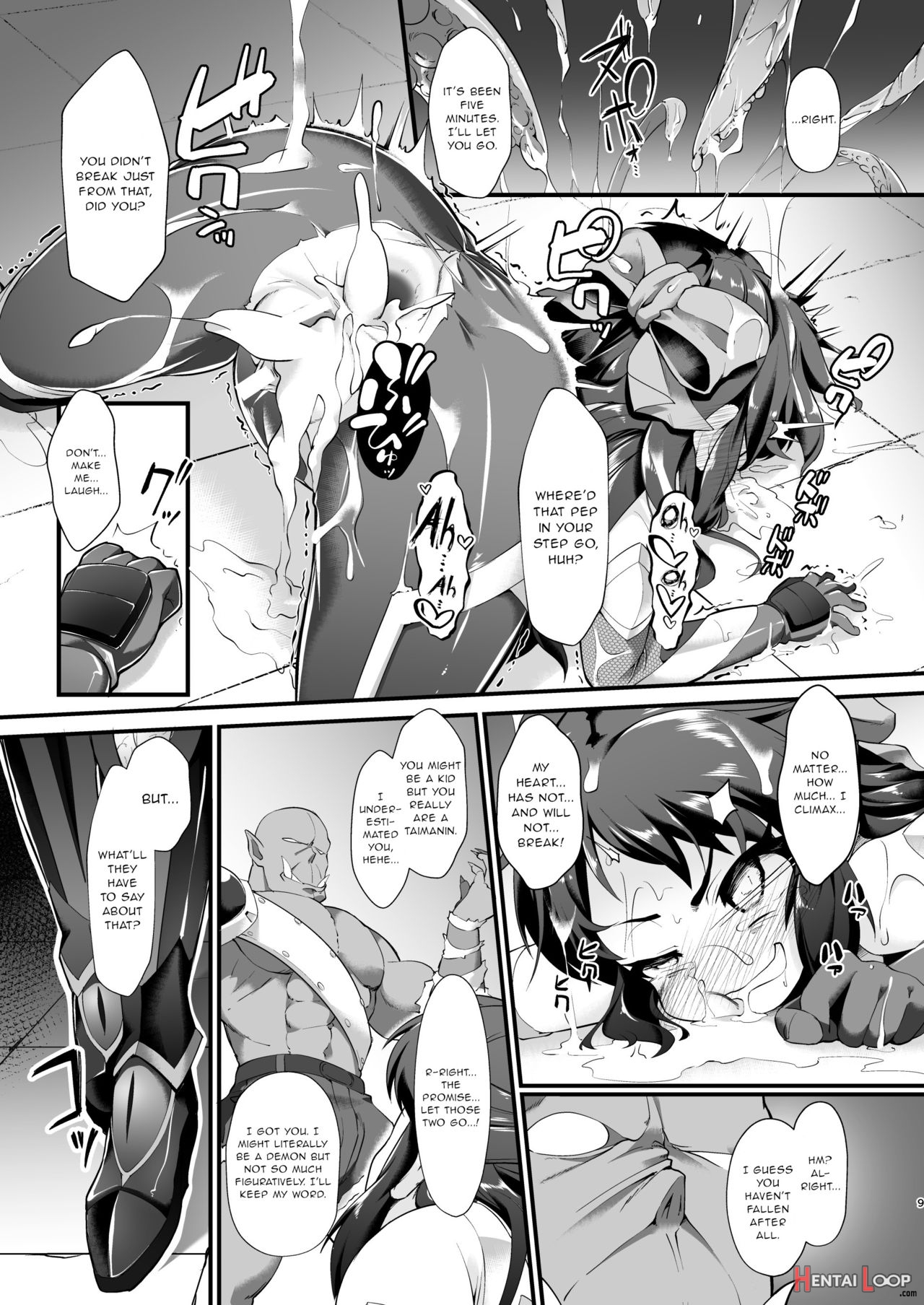 Taimanin Arisu page 9