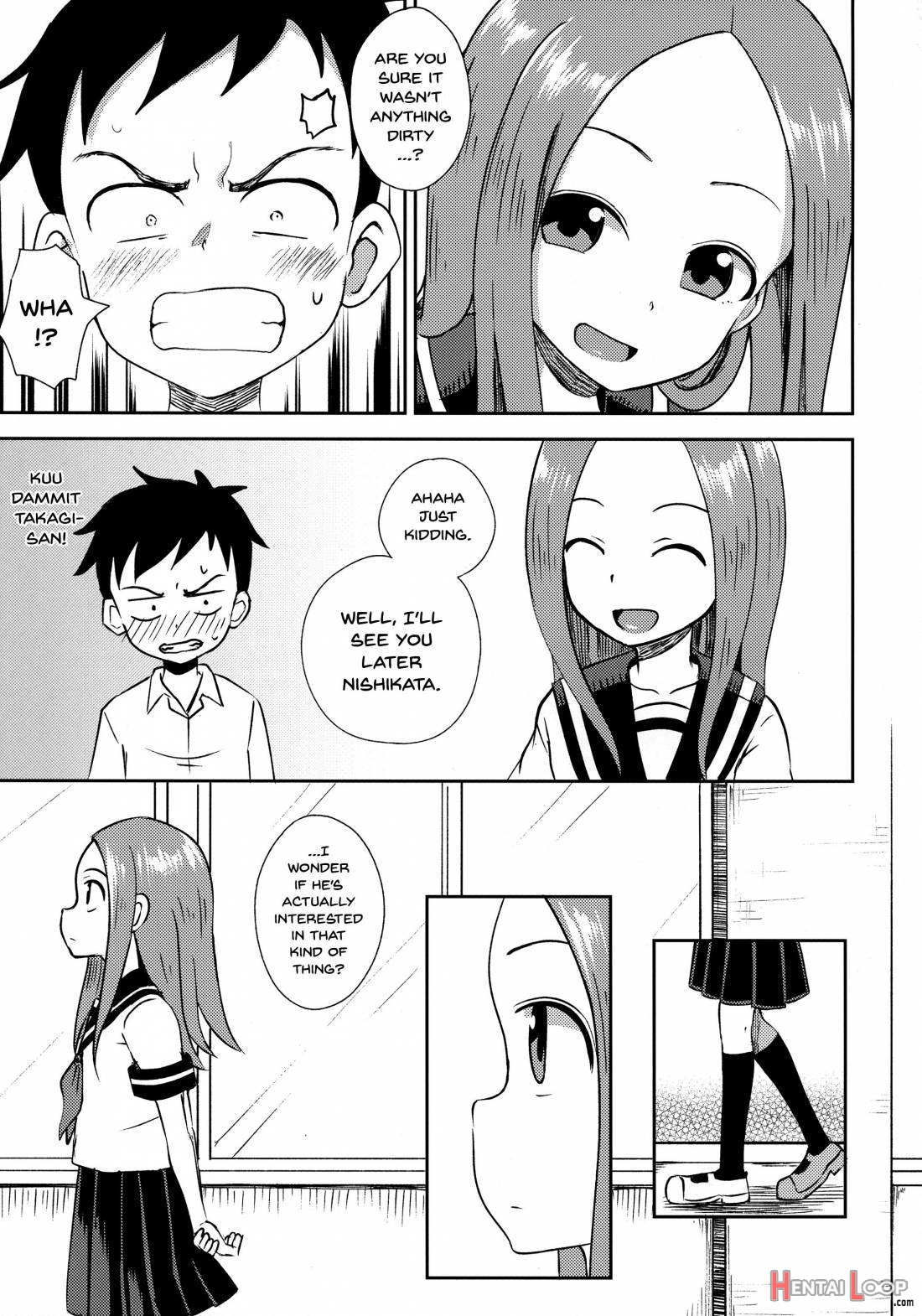 Takagi-san Escalate page 4