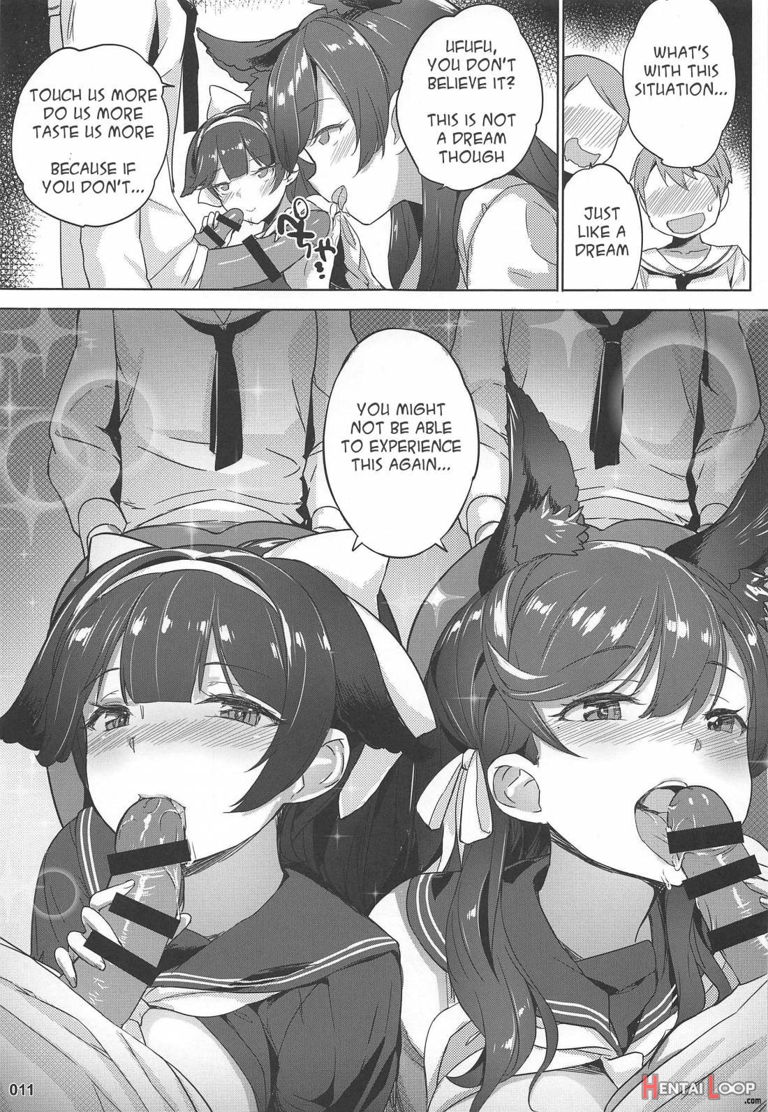 Takao To Atago Senpai No Ijime Ninmu page 12