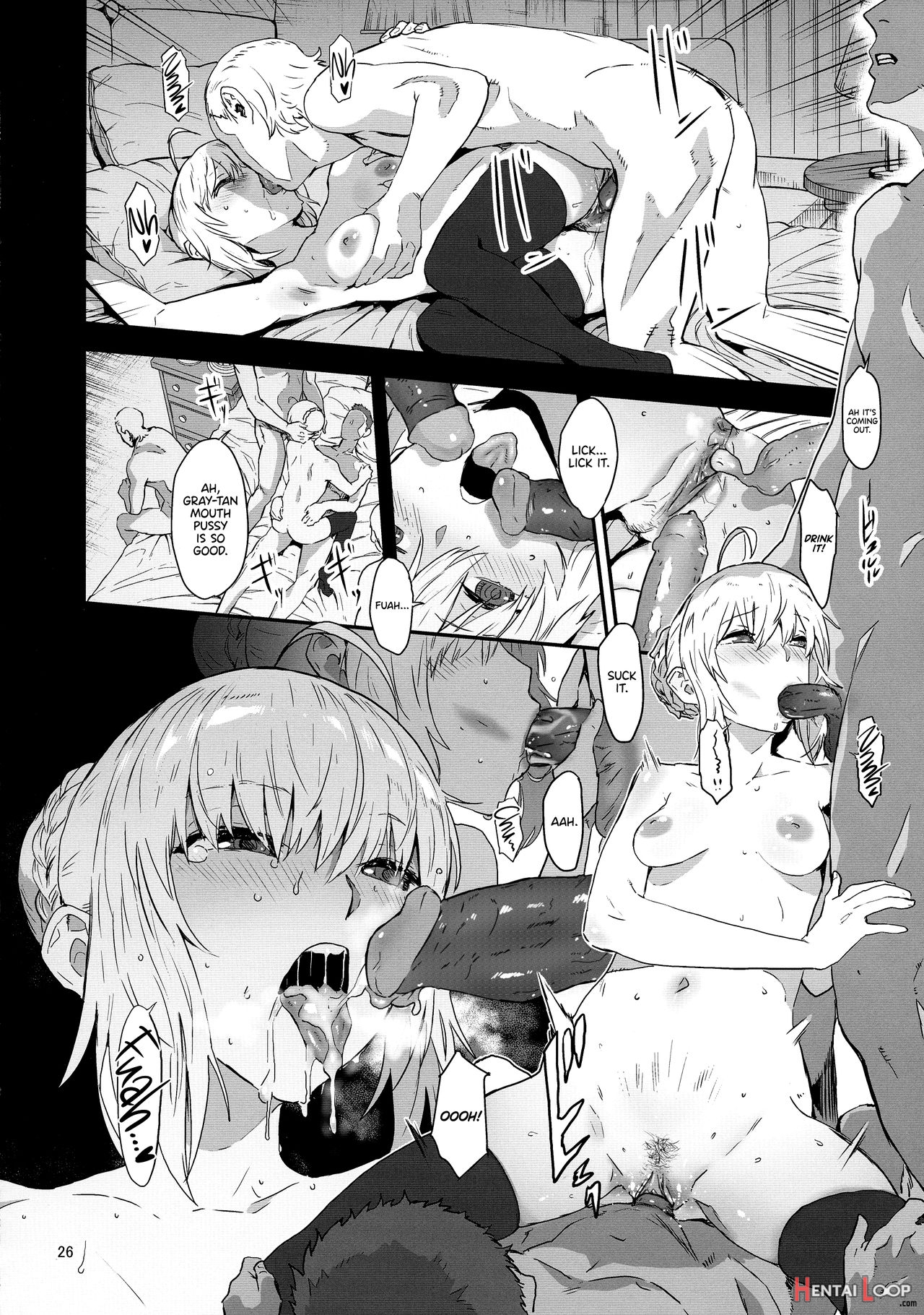 Taking Advantage Of Gray-chan Weakness, We Graduated From Our Virginity. page 26