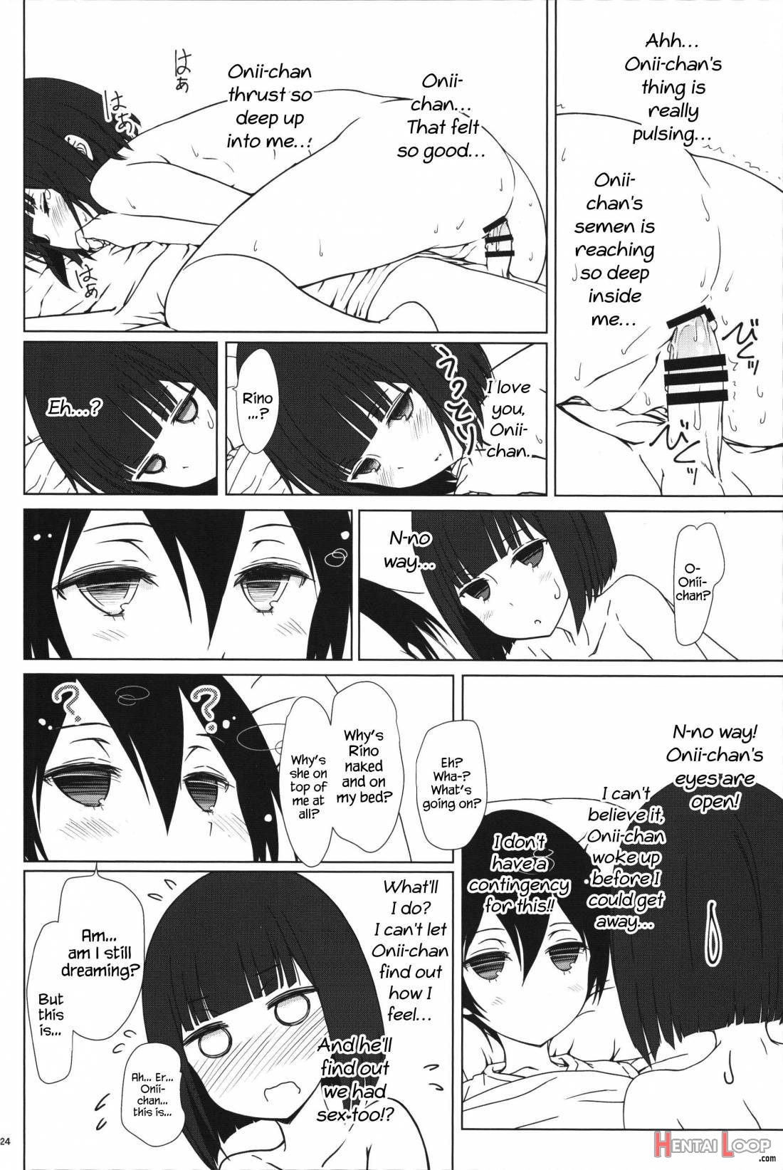 Tanaka-imouto Ga Warito Sakarige page 23